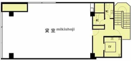 アーバンネット岩本町ビル 平面1