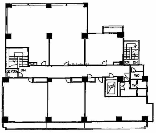 塩田ビル 平面1