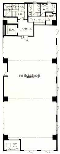 Ｇｉｎｚａ　Ｗｉｌｌｏｗ　Ａｖｅｎｕｅ　ＢＬＤＧ 平面1