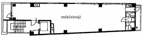 シミズビル 平面1