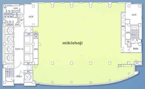 新幸橋ビルディング 平面1