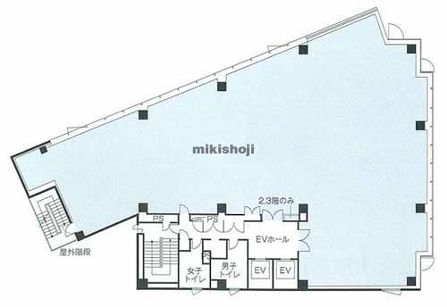 太平電業第２ビル 平面1