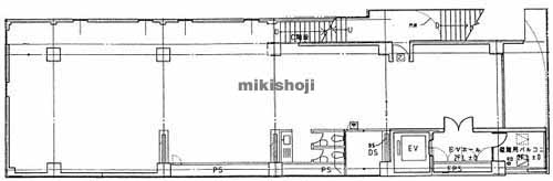 銀座サワモトビル 平面1