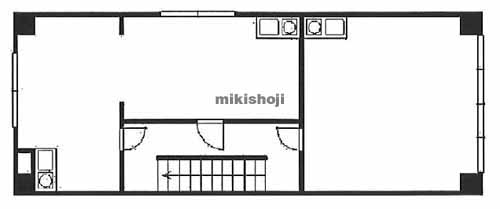 ＨＵＢ神田三崎町ビル 平面1