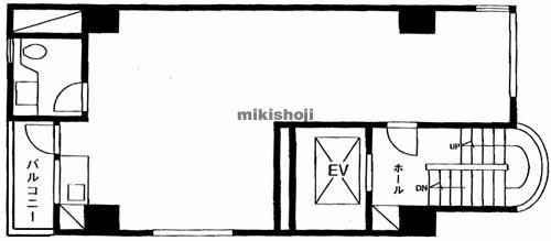 カツラビル 平面1