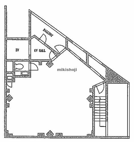 フラグメントミップビル（大晃第１６ビル） 平面1