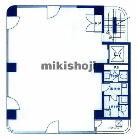 新富ＴＴビル 平面1