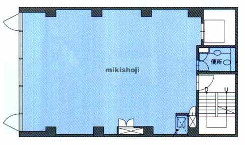 岡常小舟町ビル 平面1