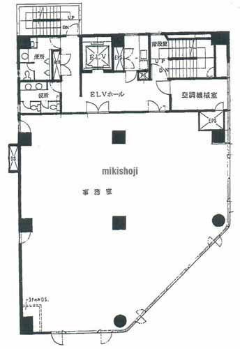 長寿ビル 平面1