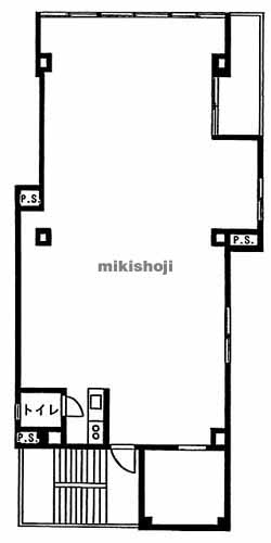 加瀬ビル１４８ 平面1