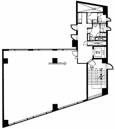 鈴力ビルⅢ 平面1