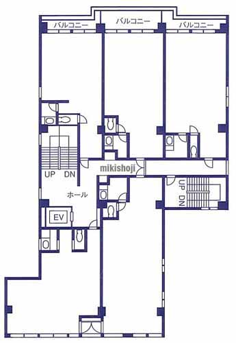 毛利ビル 平面1