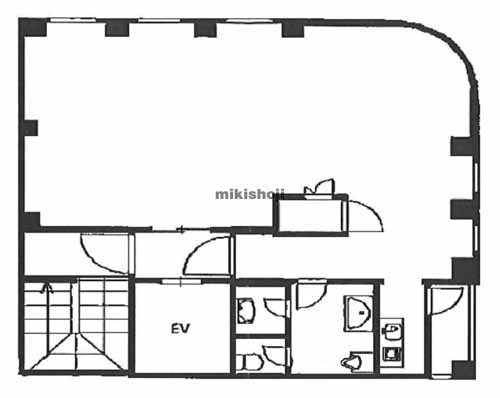 マリオン浜町ビル 平面1