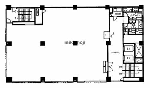 兜町偕成ビル別館 平面1