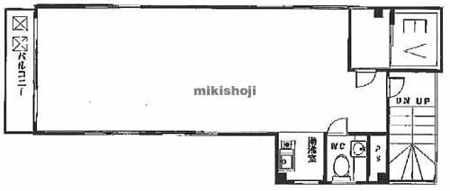 荒岡ビル 平面1