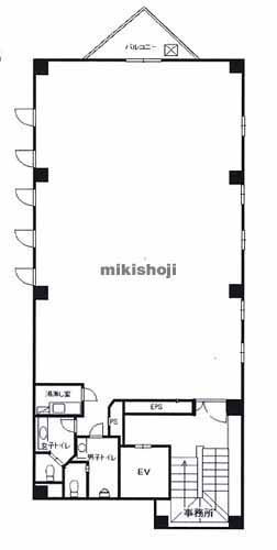 清水代々木ビル 平面1