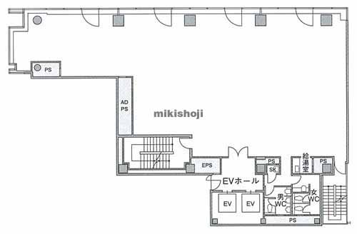 仲御徒町フロントビル 平面1