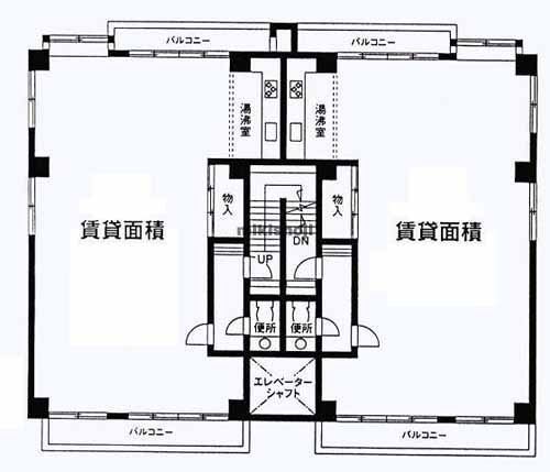 エステパ代々木上原 平面1