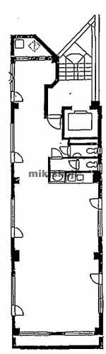 赤坂Ｔ．Ｓ．Ｃビル 平面1