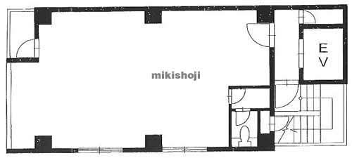 クレール神楽坂ビル 平面1