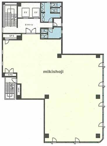 築地安田第２ビル 平面1