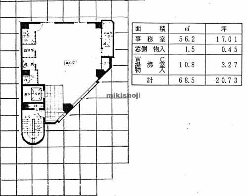 ＡＣＮ池袋ビル 平面1