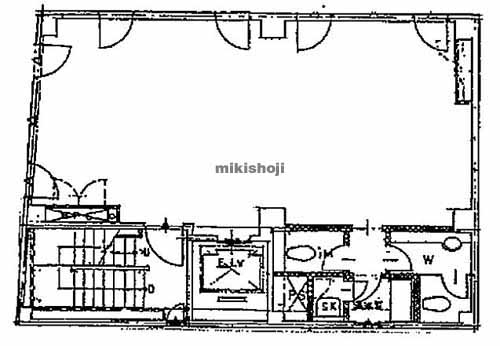 栗山ビルⅡ 平面1