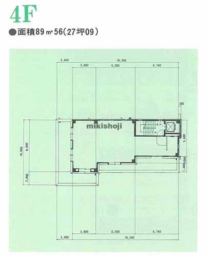 赤坂・元赤坂の赤坂福住ビル 平面1