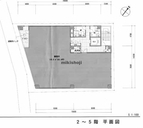 飯田橋メインビル 平面1