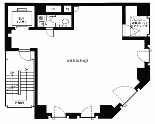 新橋ウエストビル 平面1