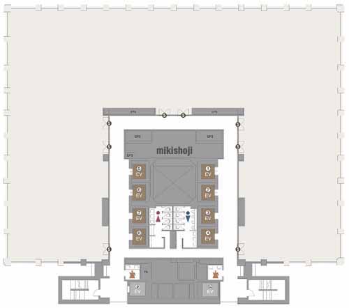 住友不動産芝公園ファーストビル 平面1