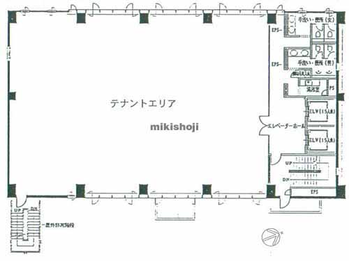 自重堂ビル 平面1