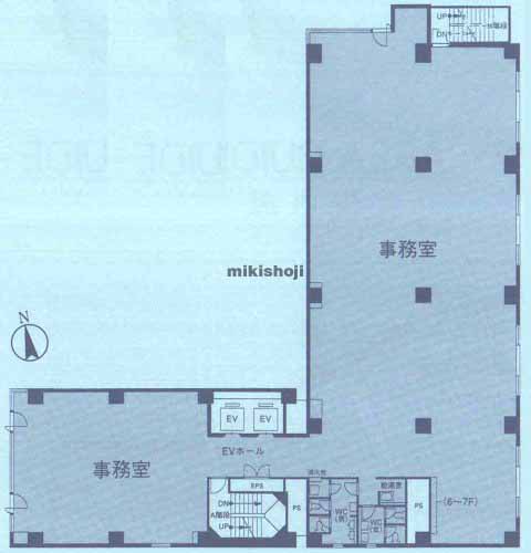 内山ビル 平面1