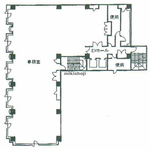 ＩＶＹ　ＥＡＳＴビル 平面1