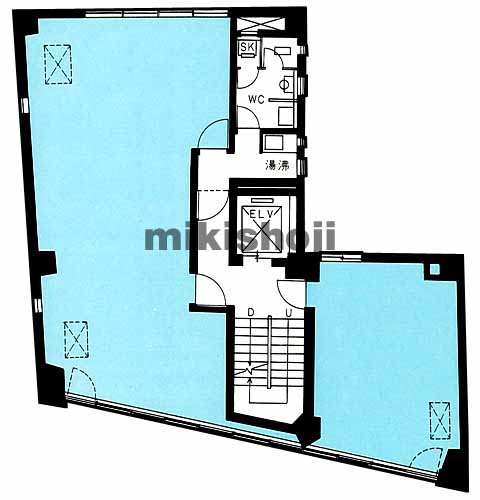 新盛ビル 平面1
