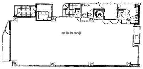 ザイマックス東麻布ビル 平面1
