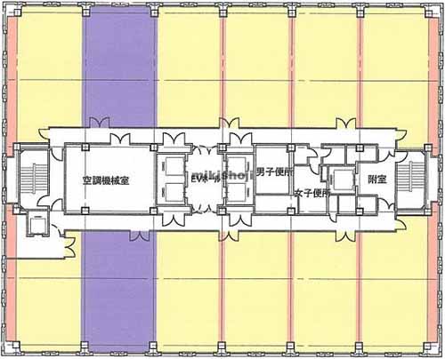 如水会ビル 平面1