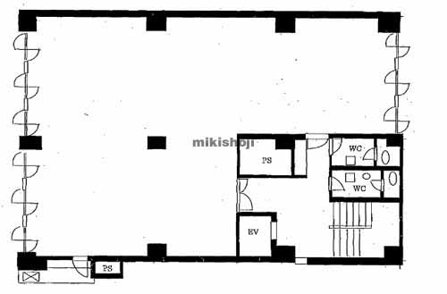 ウメビル 平面1