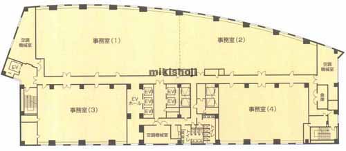 国際ファッションセンター 平面1