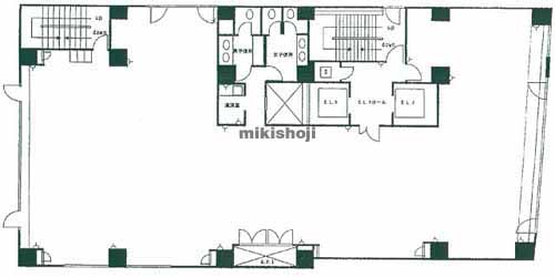 三田川崎ビル 平面1