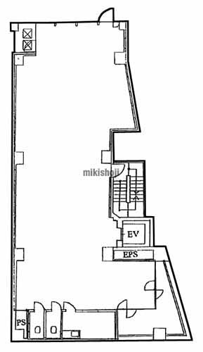 小原サンデンビル 平面1