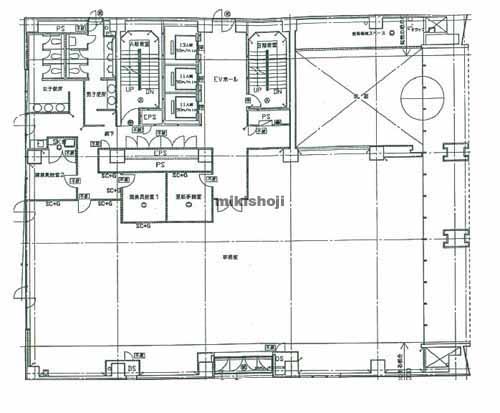 明治安田損害保険ビル 平面1