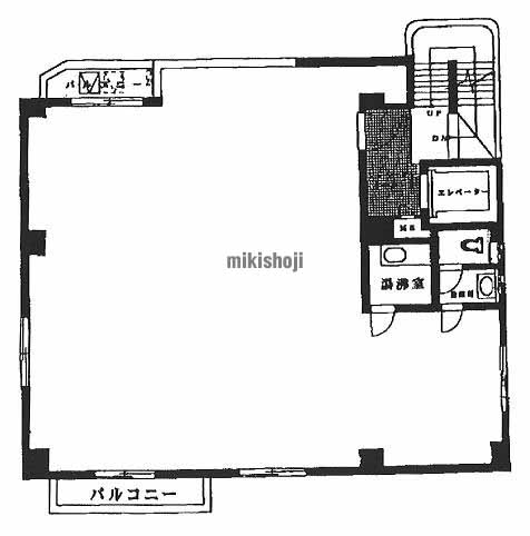 早稲田玉井ビル 平面1
