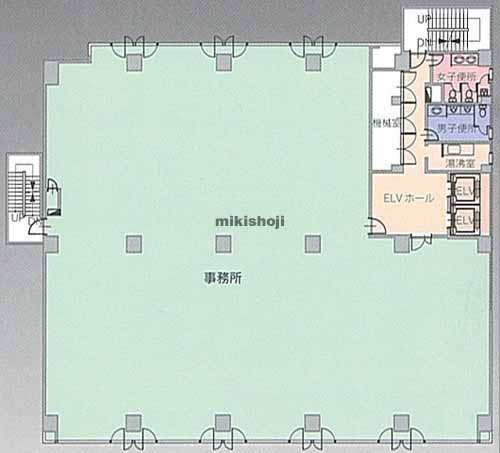 京急建設イマスビル 平面1