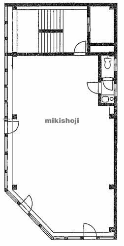 Ｎｏ．１　ＵＢＡＮＯビル 平面1