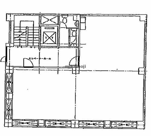 平野ビル 平面1