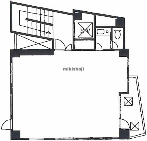 落合原宿ビル 平面1