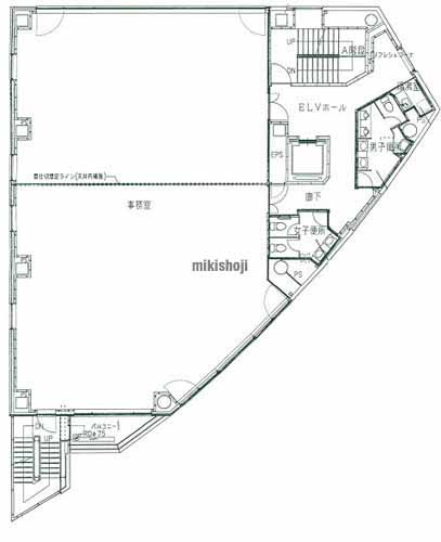 松岡渋谷ビル 平面1