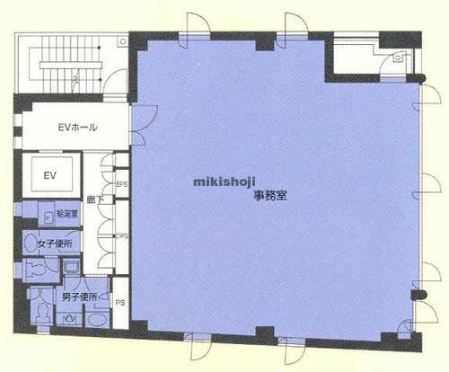 九段坂パークビル 平面1