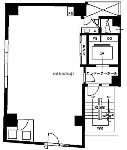 宮益坂センスビル 平面1
